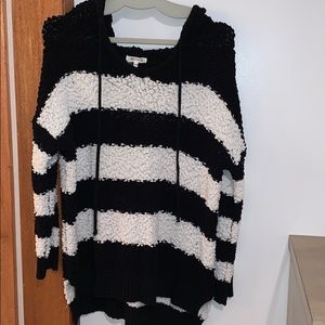 Hooded pullover sweater from local boutique!